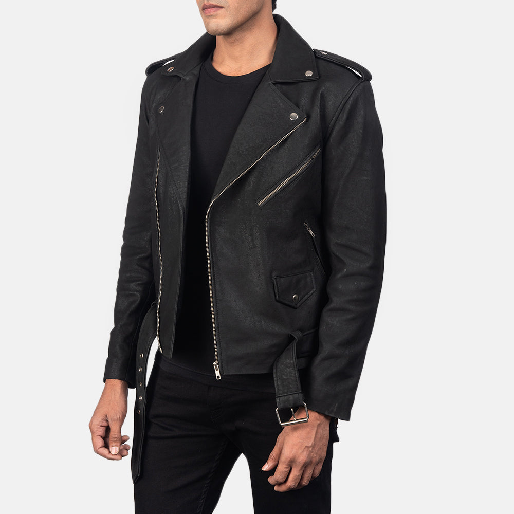 
Allaric Alley Nahkainen Biker-takki Miehille – alternate product view 2