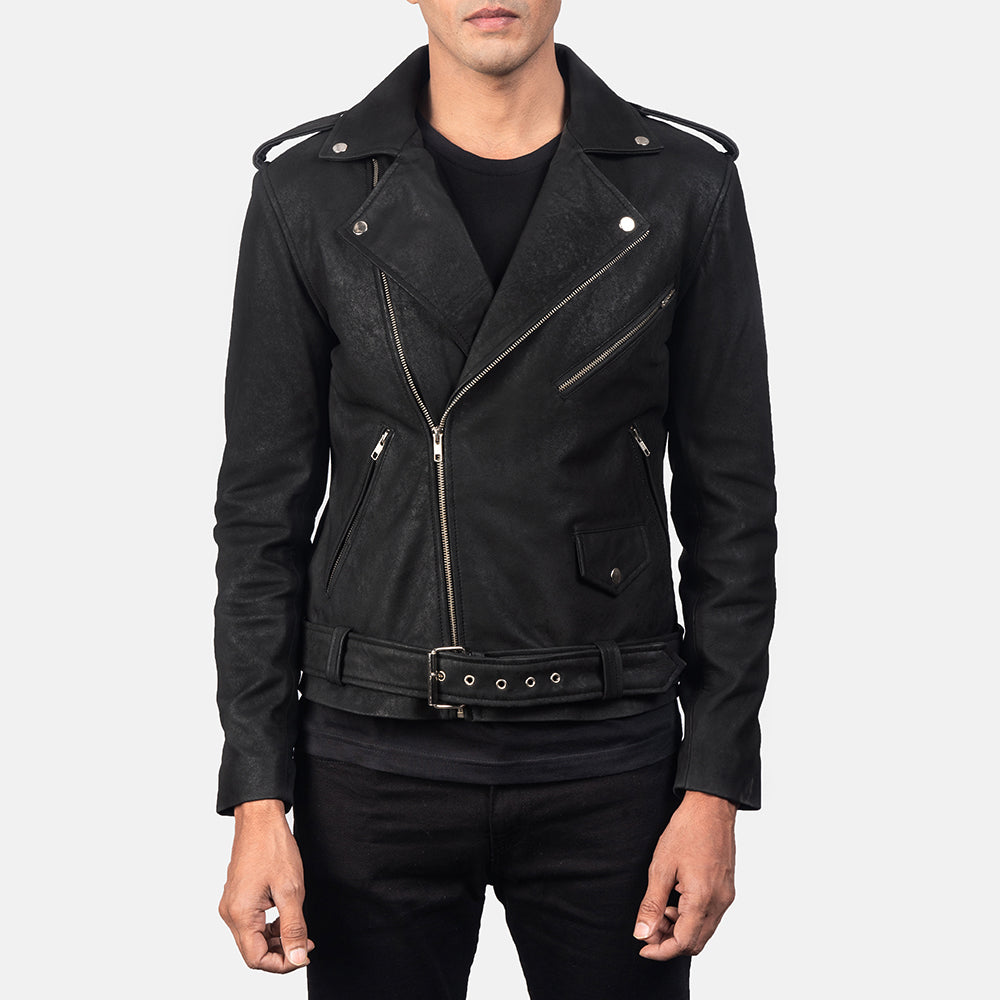 
Allaric Alley Nahkainen Biker-takki Miehille – alternate product view 3