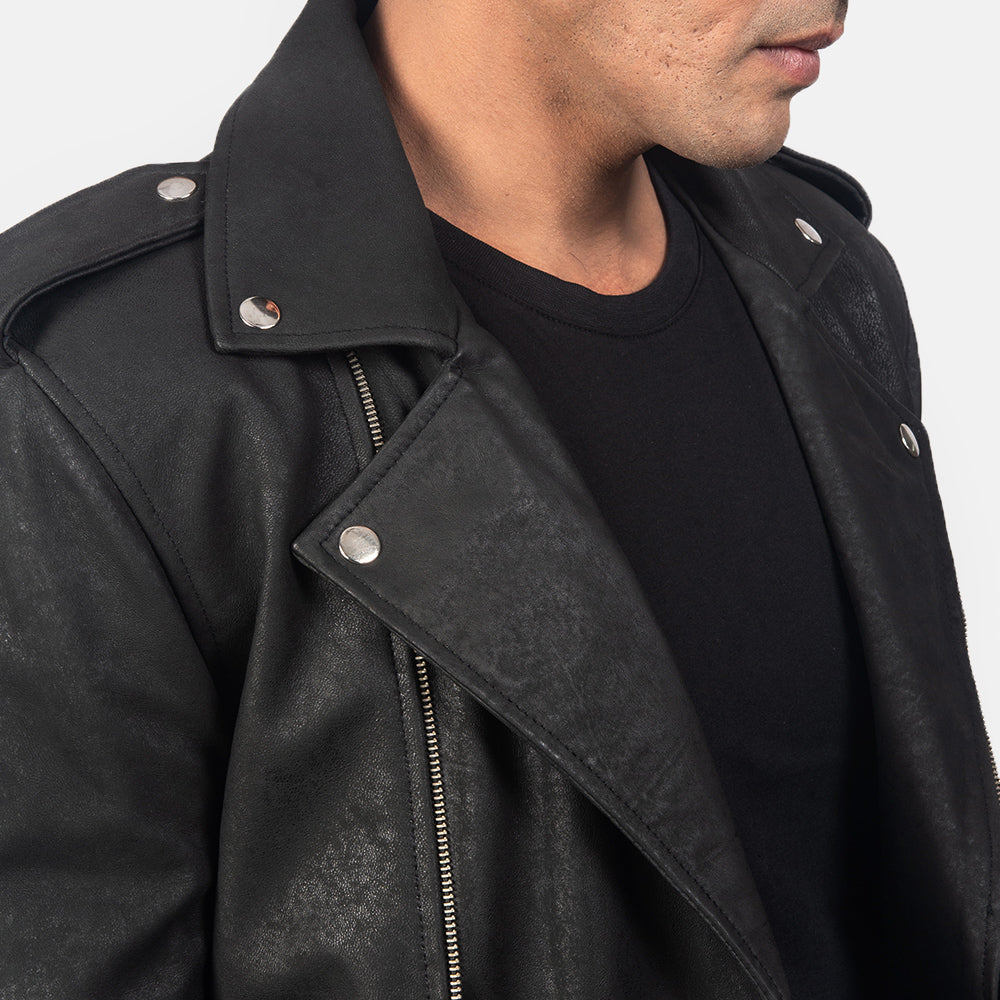 
Allaric Alley Nahkainen Biker-takki Miehille – alternate product view 6