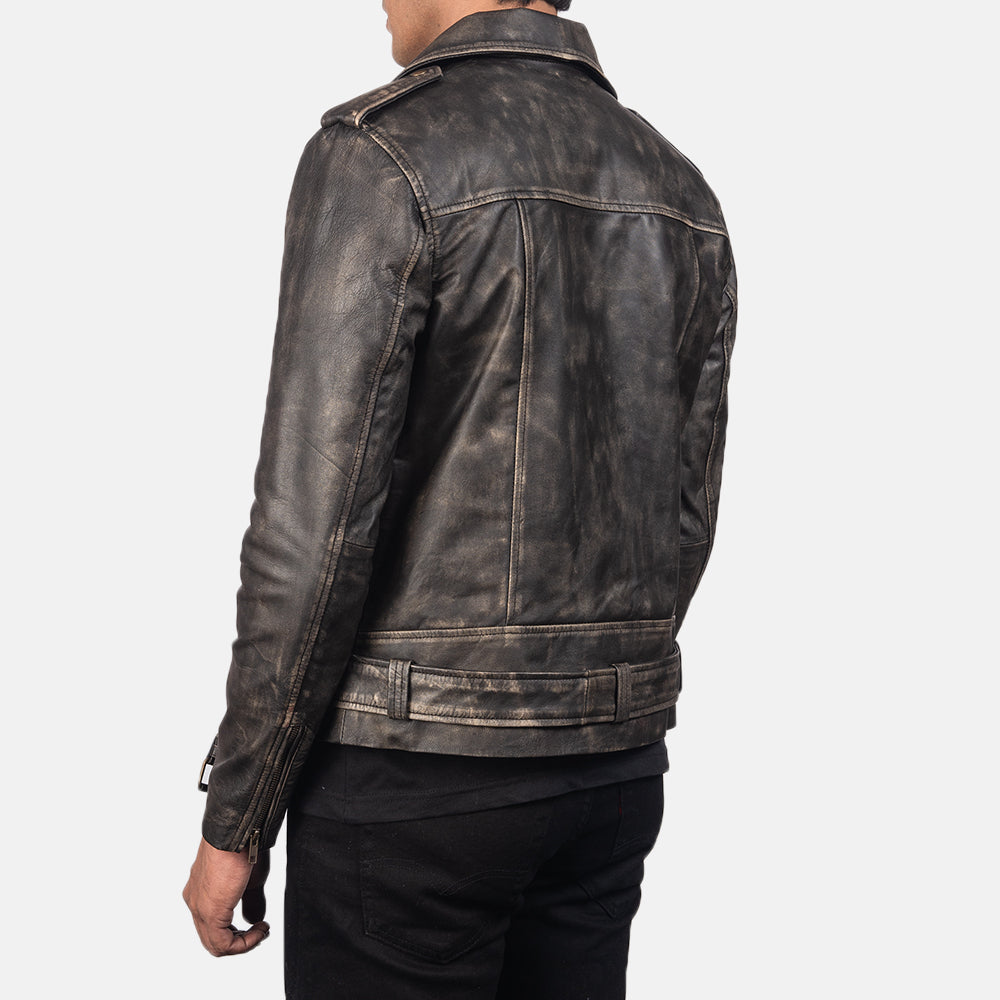 
Allaric Alley Nahkainen Biker-takki Miehille – alternate product view 5