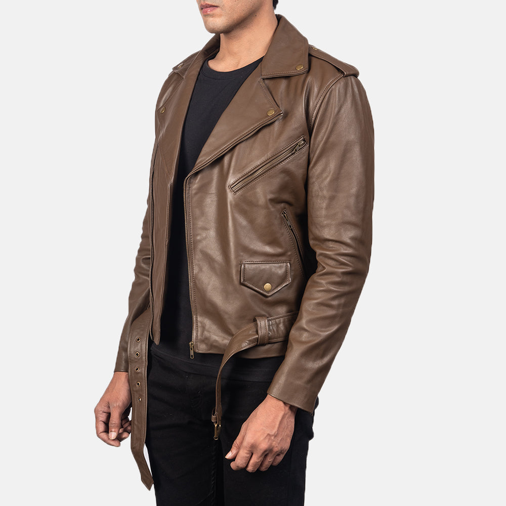 
Allaric Alley Nahkainen Biker-takki Miehille – alternate product view 2