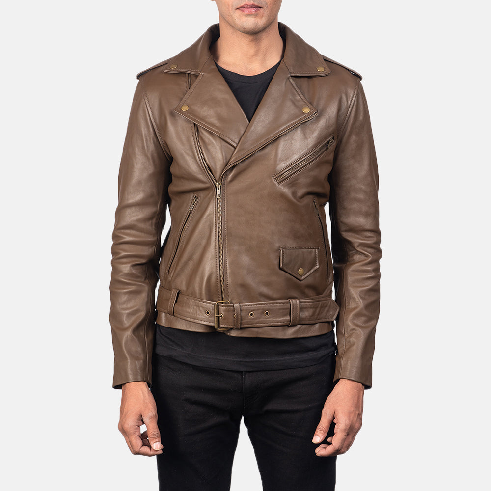
Allaric Alley Nahkainen Biker-takki Miehille – alternate product view 3