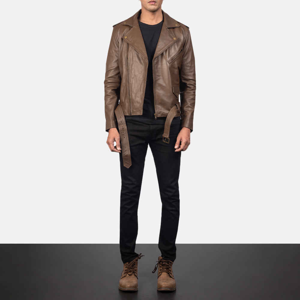 
Allaric Alley Nahkainen Biker-takki Miehille – alternate product view 4