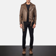
Allaric Alley Nahkainen Biker-takki Miehille – alternate product view 4