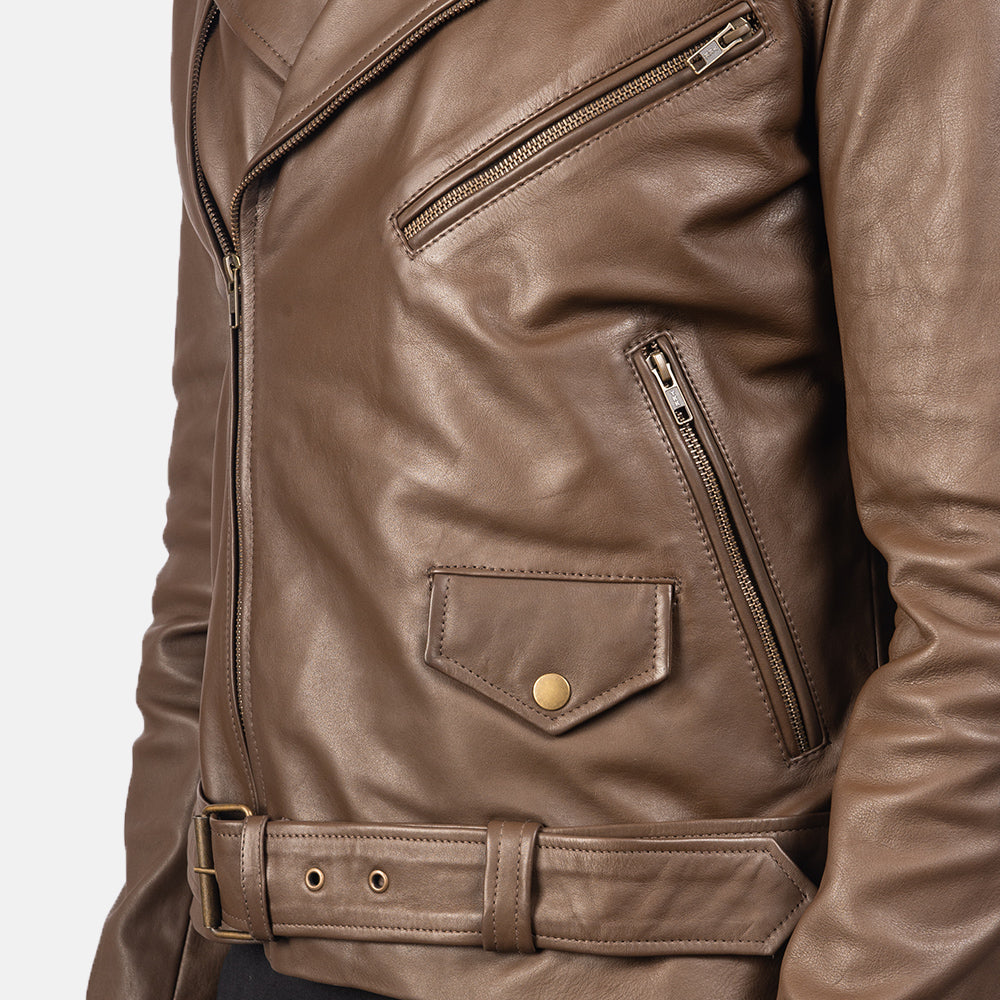 
Allaric Alley Nahkainen Biker-takki Miehille – alternate product view 6