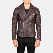 Armand Green Nahkainen Biker-takki Miehille – alternate product view 1