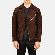 Armand Green Nahkainen Biker-takki Miehille – alternate product view 1