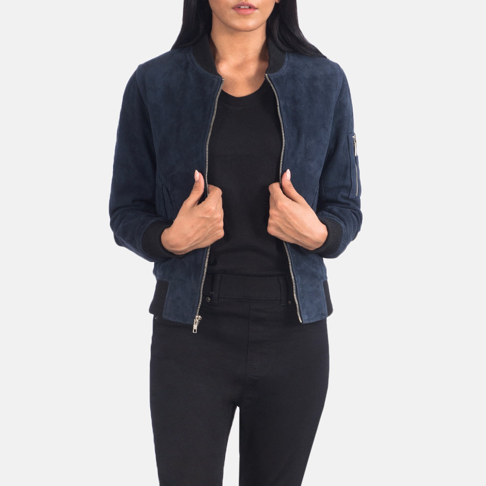 Women's suede jacket category