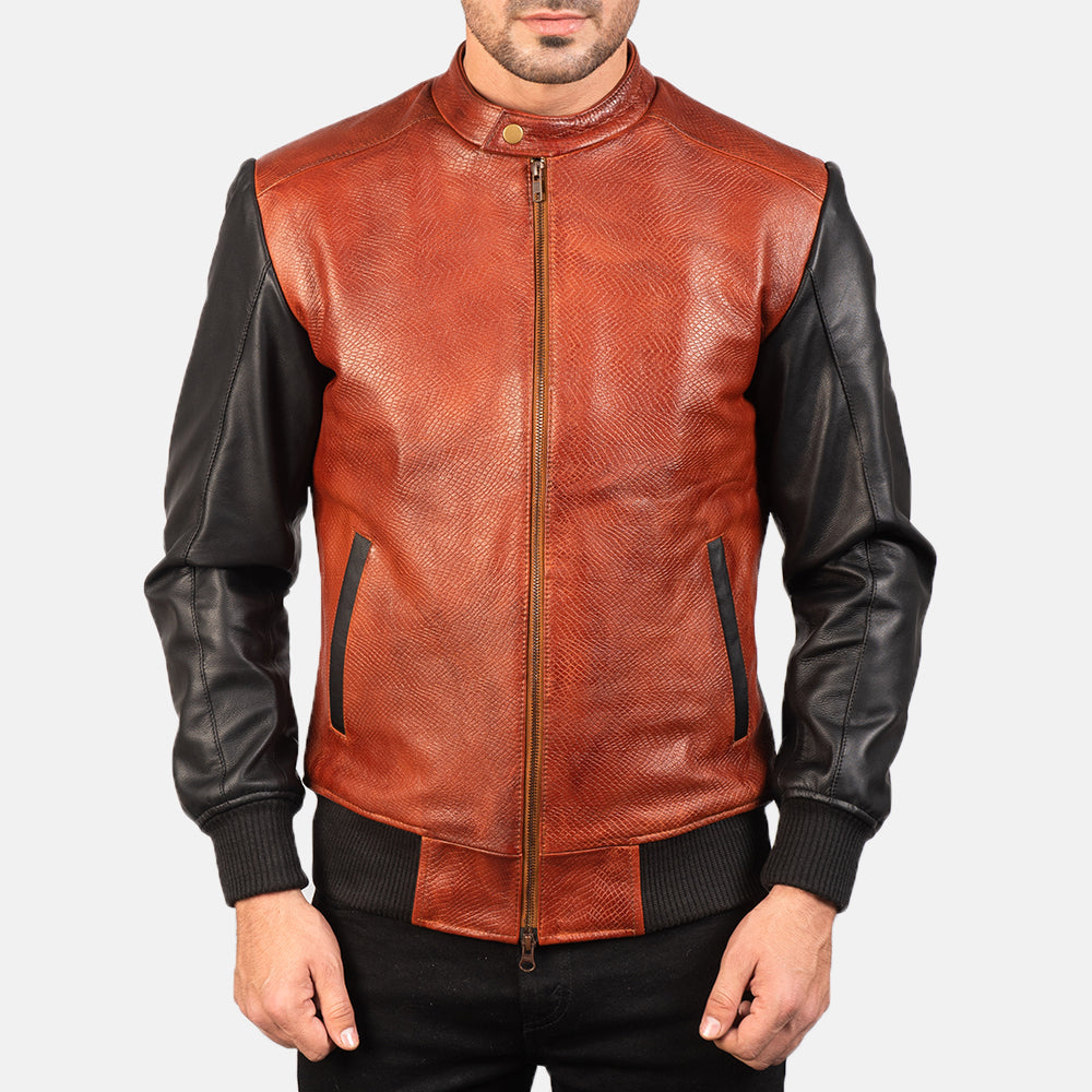 Avan Nahkainen Pommitakki Miehille – alternate product view 4