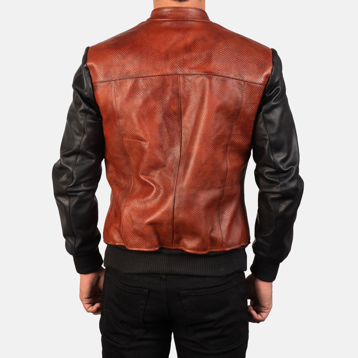 Avan Nahkainen Pommitakki Miehille – alternate product view 5