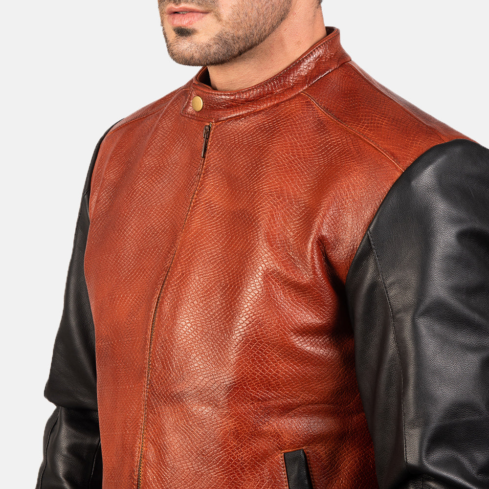 Avan Nahkainen Pommitakki Miehille – alternate product view 6