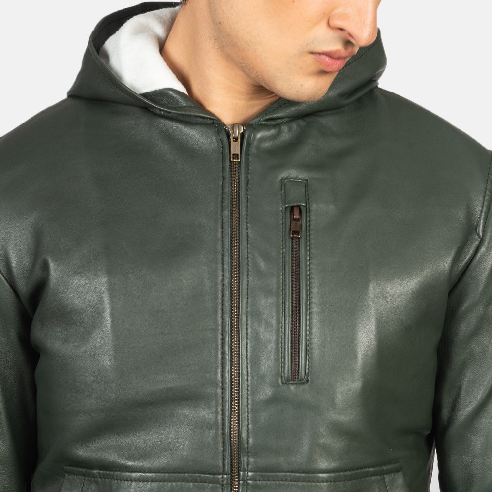 
Baston Nahkainen Pommitakki Miehille – alternate product view 6
