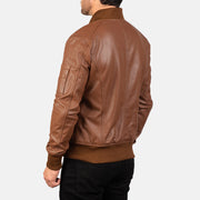 
Bomia MA-1 Nahkainen Pommitakki Miehille – alternate product view 5