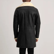 Charles Nahkatakki Pitkä Ruskea Shearling Nahkatakki Pitkä Miehille – alternate product view 5