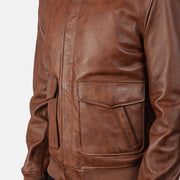 Coffmen Nahkainen Pommitakki Miehille – alternate product view 6