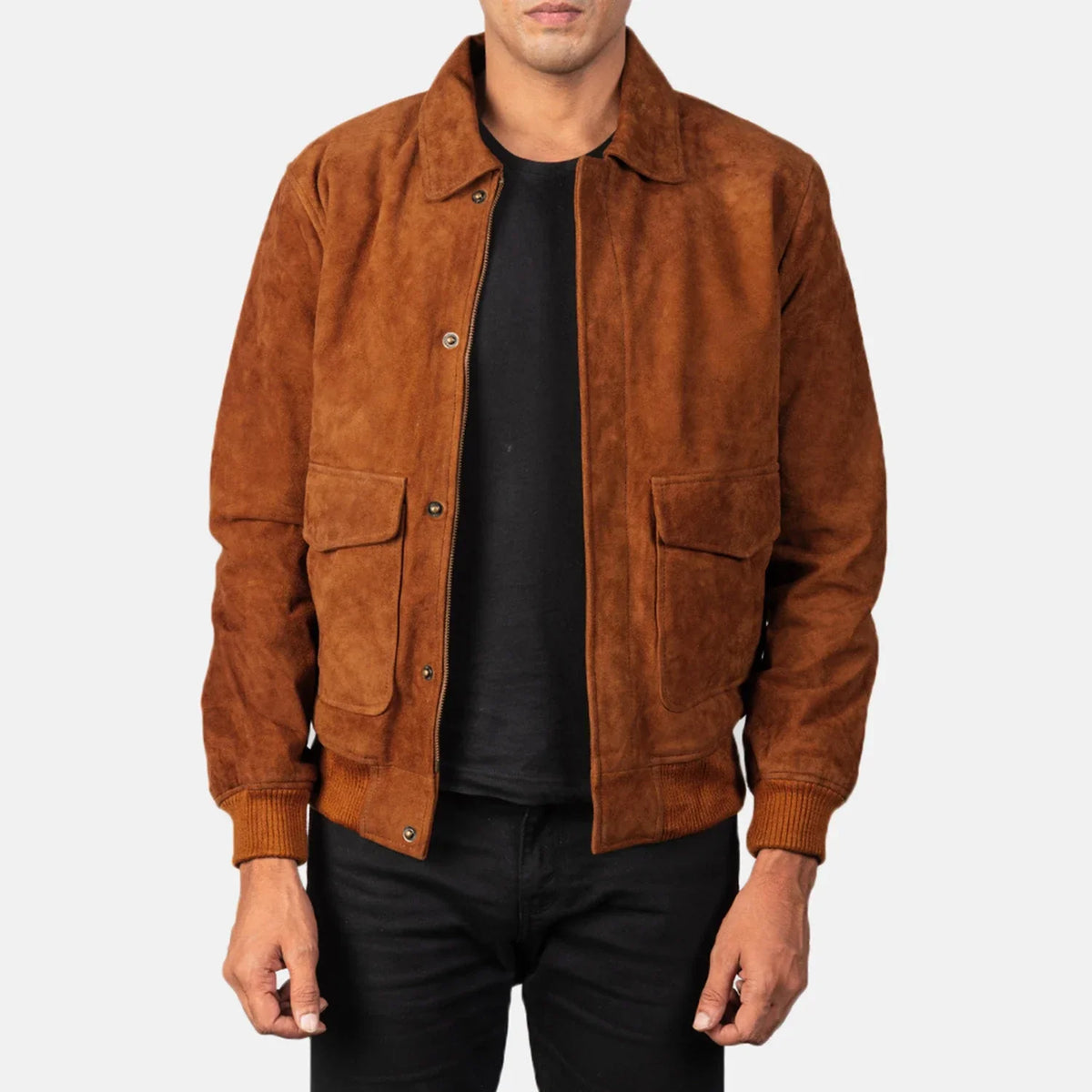 Coffmen Nahkainen Pommitakki Miehille – alternate product view 1