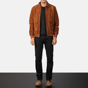 Coffmen Nahkainen Pommitakki Miehille – alternate product view 3