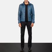 Columbus Nahkainen Pommitakki Miehille – alternate product view 3