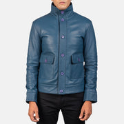 Columbus Nahkainen Pommitakki Miehille – alternate product view 4