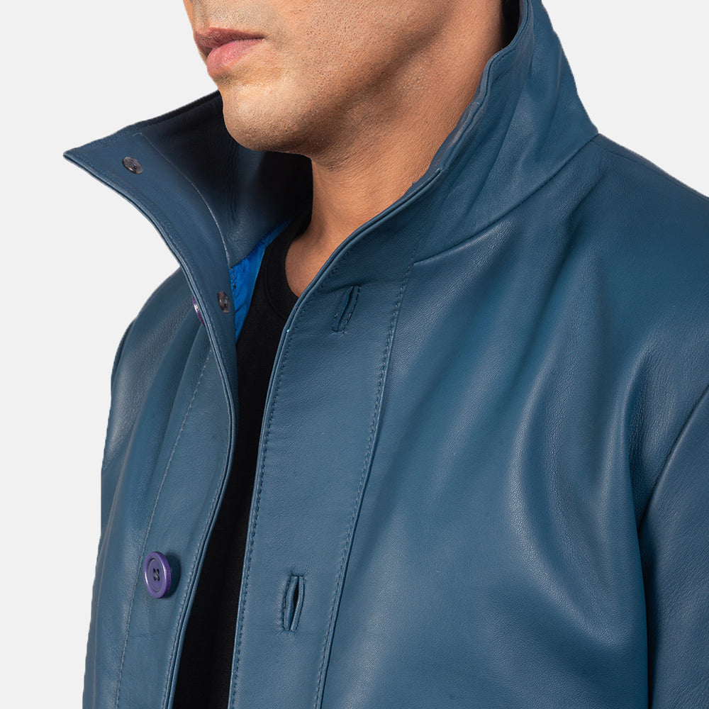 Columbus Nahkainen Pommitakki Miehille – alternate product view 6