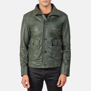 Columbus Nahkainen Pommitakki Miehille – alternate product view 1