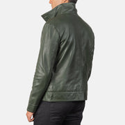 Columbus Nahkainen Pommitakki Miehille – alternate product view 5