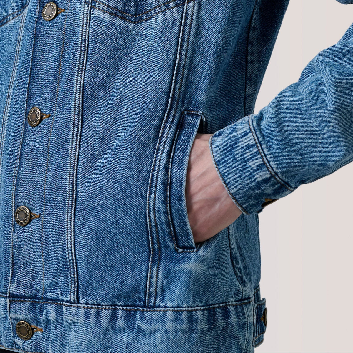 Interior View Showing Quilted Viscose Lining &amp; Dual Inside Utility Storage Pockets