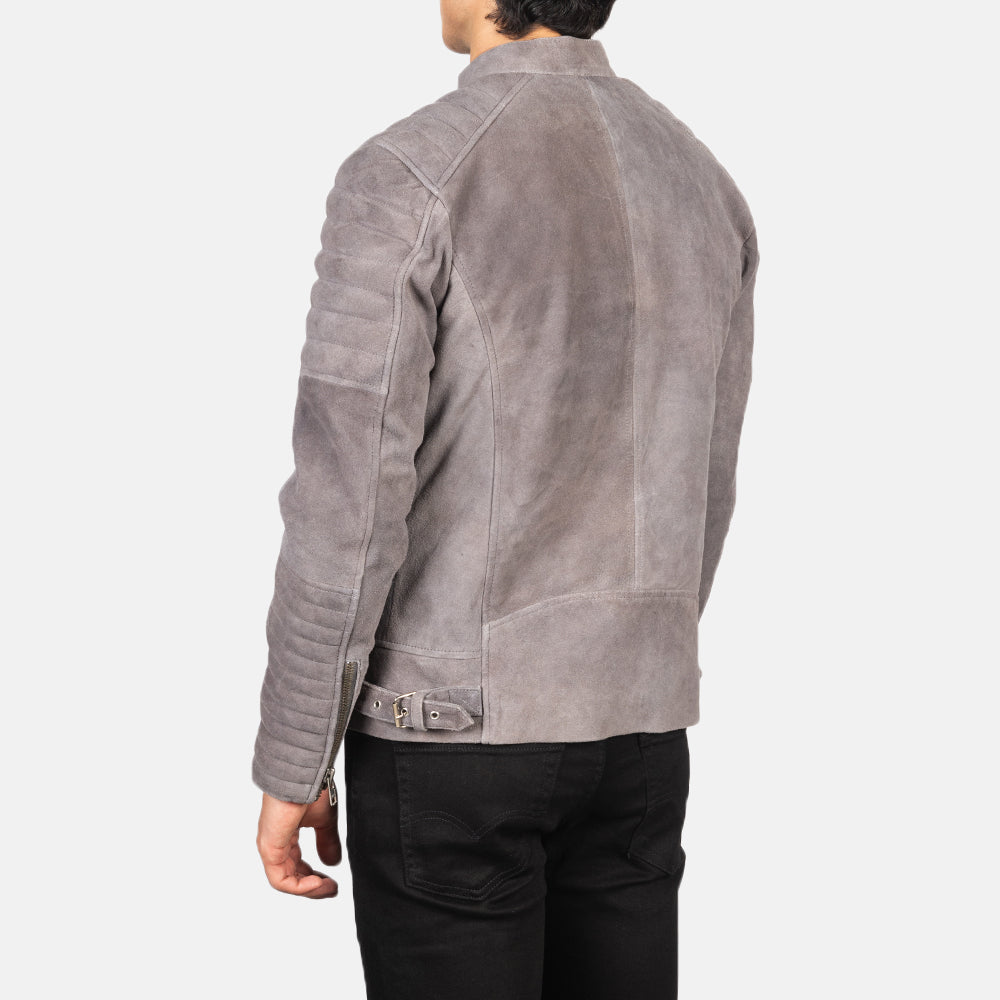 Damian Nahkainen Biker-takki Miehille – alternate product view 5