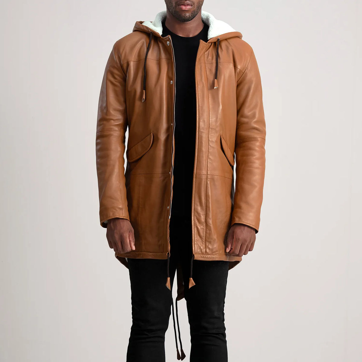 Delvin Nahkatakki Miehille – alternate product view 1
