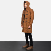 
Khaki Synthetic Wool Trench Coat - Takaa istuvilla olkapäillä ja siistillä helmalla