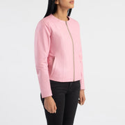 Elixir Collarless Nahkatakki Naisille – alternate product view 2