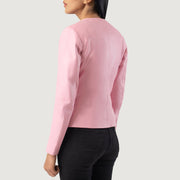 Elixir Collarless Nahkatakki Naisille – alternate product view 5
