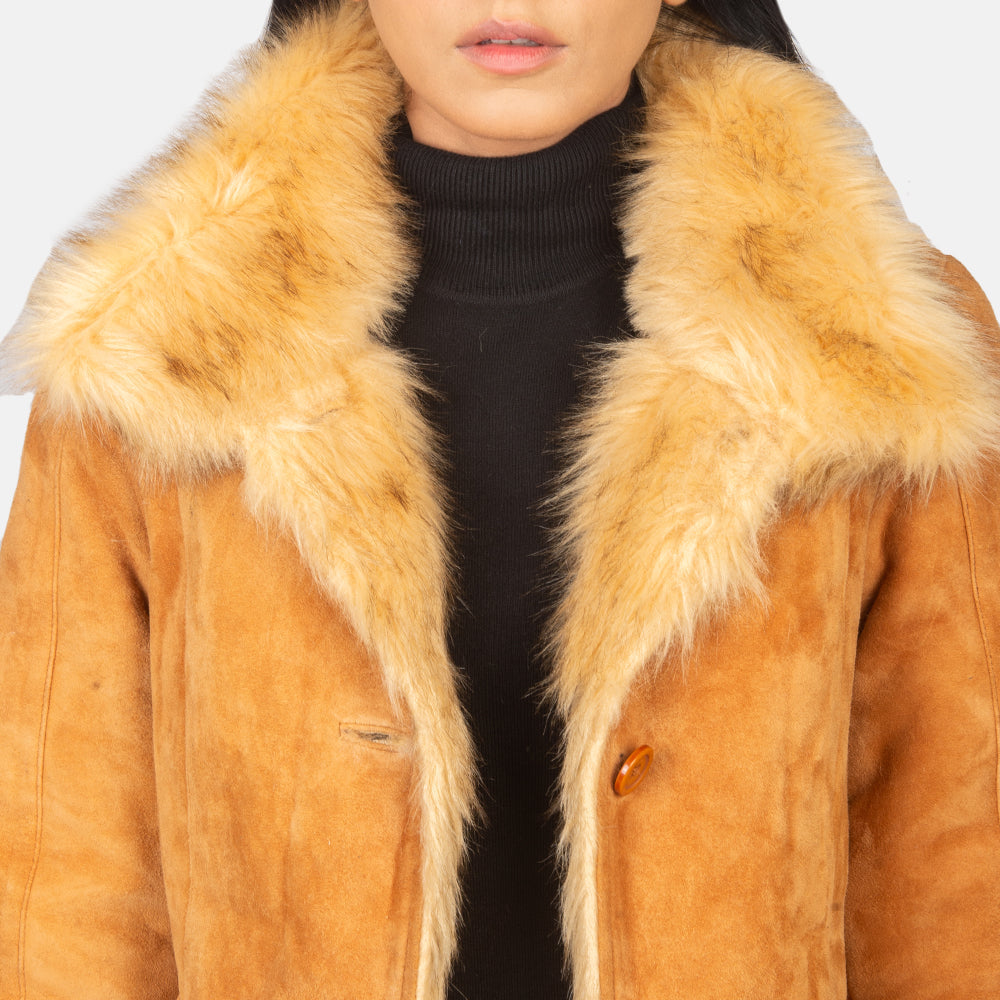 
Sisäpuolen näkymä Showing Fully Faux Fur Lined & Kaksi käytännöllistä sisätaskua