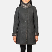 
Erica Shearling Nahkatakki pitkä Naisille – alternate product view 4