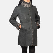 
Erica Shearling Nahkatakki pitkä Naisille – alternate product view 6