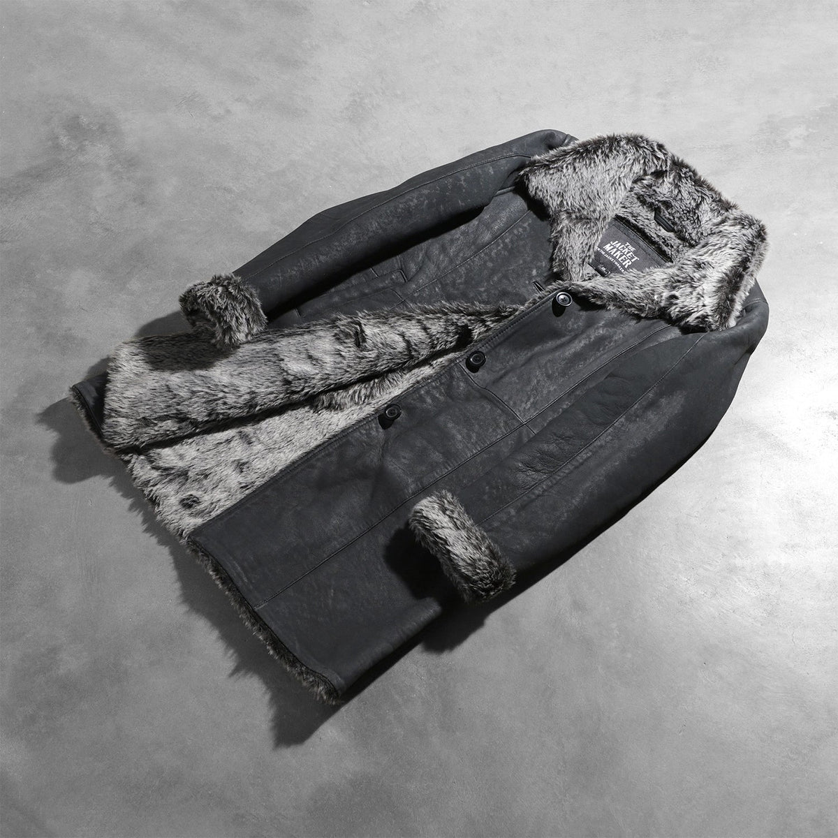 
Erica Shearling Nahkatakki pitkä Naisille – alternate product view 7