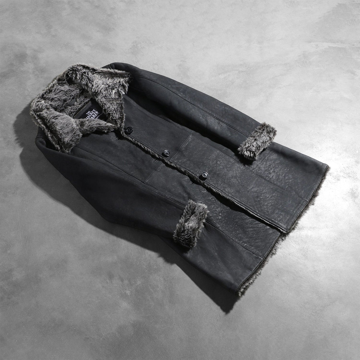 
Erica Shearling Nahkatakki pitkä Naisille – alternate product view 8