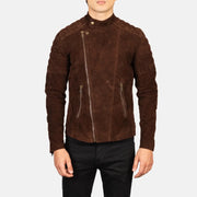 
Faisor Mocha Nahkainen Biker-takki Miehille – alternate product view 4