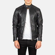 
Fernando Quilted Brown Suede Biker Jacket in Brown Goatskin Suede - Edestä ja räätälöity siluetti | Osta verkosta