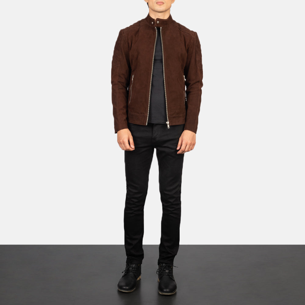 
Fernando Tepattu Nahkainen Biker-takki Miehille – alternate product view 3