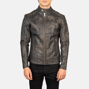 
Fernando Tepattu Nahkainen Biker-takki Miehille – alternate product view 4