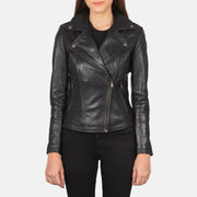 Flashback Nahkainen Biker-takki Naisille – alternate product view 1