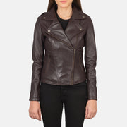Flashback Nahkainen Biker-takki Naisille – alternate product view 1