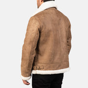 
Francis B-3 Musta Nahkainen Pommitakki Miehille – alternate product view 5