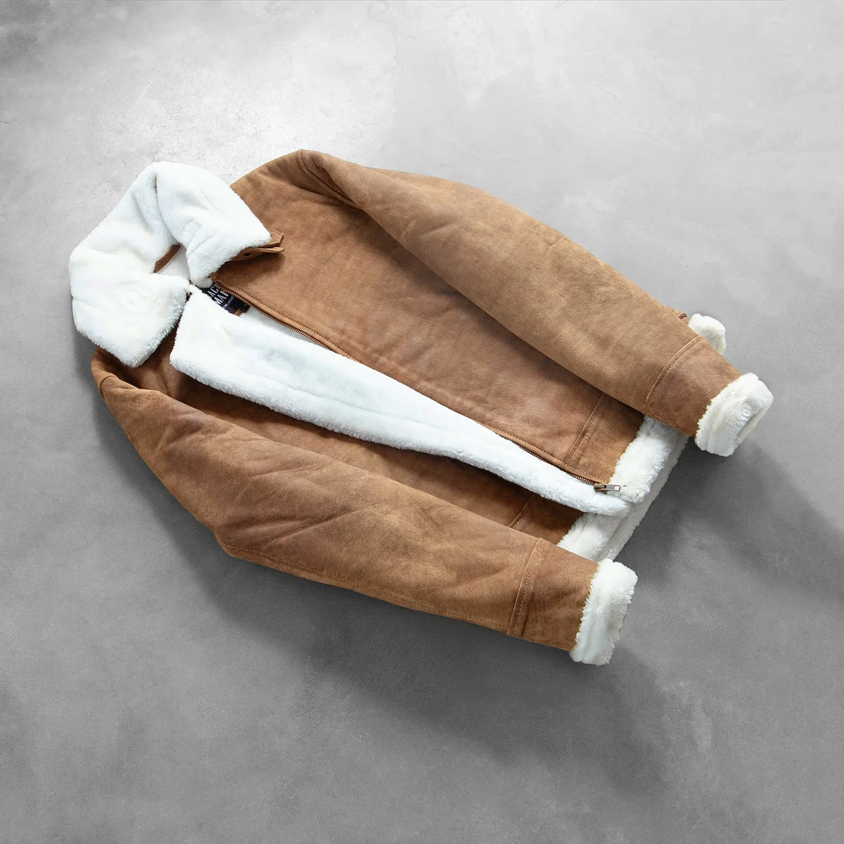 
Francis B-3 Musta Nahkainen Pommitakki Miehille – alternate product view 8