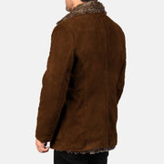 Furlong Nahkatakki Pitkä Beige Nahkatakki Pitkä Miehille – alternate product view 5