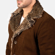 Furlong Nahkatakki Pitkä Beige Nahkatakki Pitkä Miehille – alternate product view 6