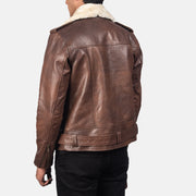 Furton Nahkainen Biker-takki Miehille – alternate product view 5