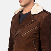 Furton Nahkainen Biker-takki Miehille – alternate product view 6