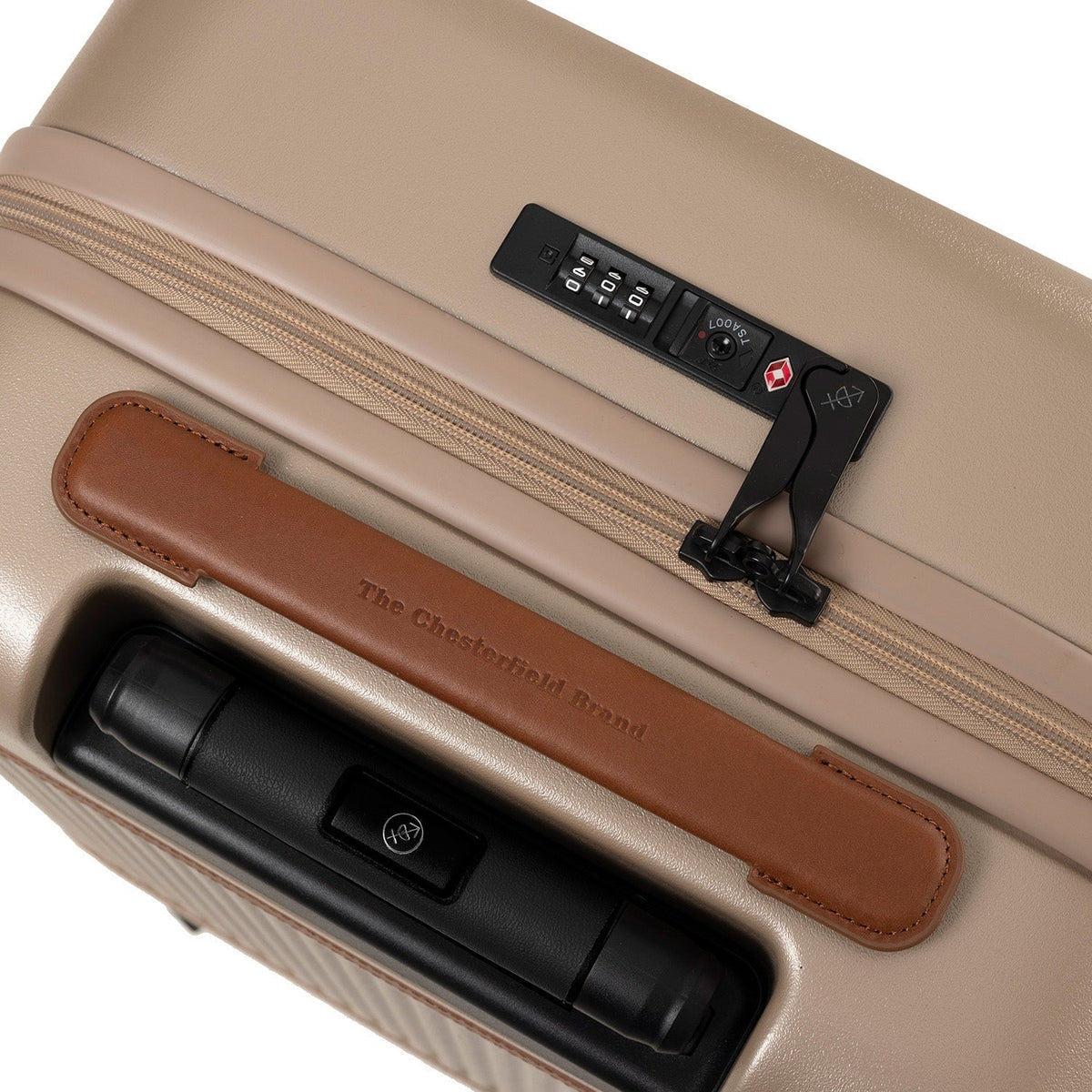 
Tailored Rib Cuffs & Hem Craftsmanship Construction Detail on Hand Luggage Suitcase Zuna Naisille Naisille